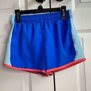 Blue & Red athletic shorts
